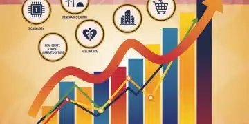 Tendencias de M&A España 2026: Sectores Clave y Oportunidades Gráfico dinámico de tendencias de fusiones y adquisiciones en España para 2026